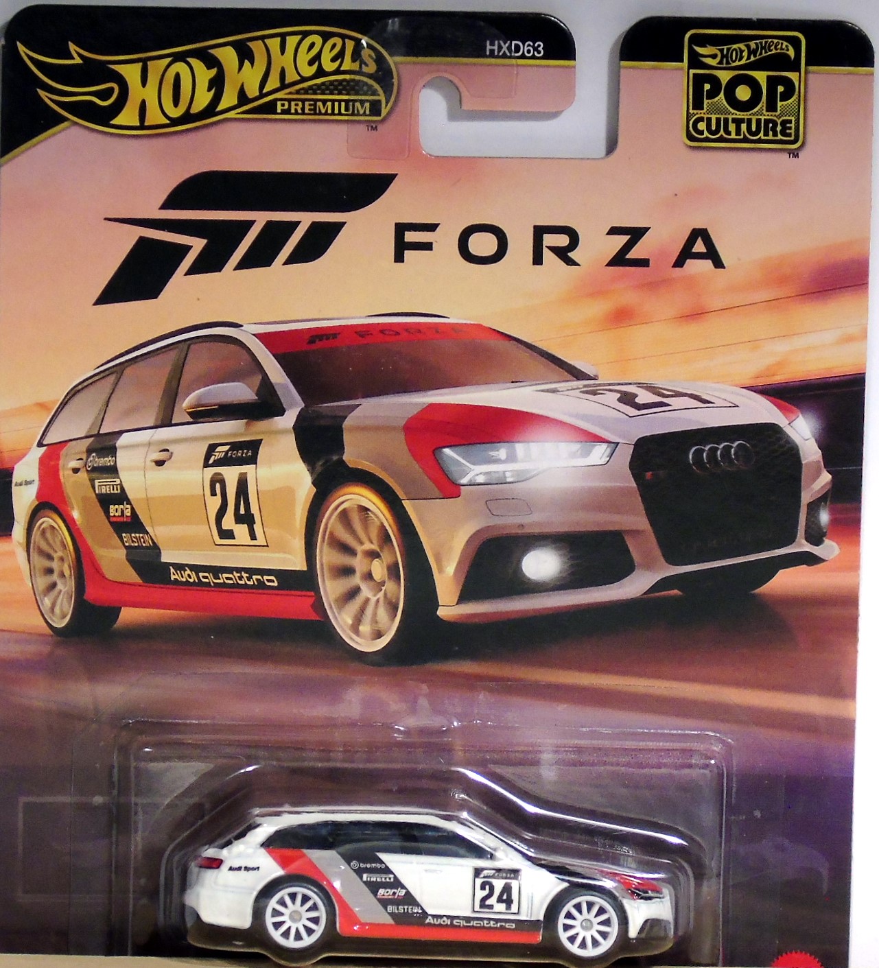 Hot Wheels Premium Pop Culture Forza 17 Audi RS 6 Avant